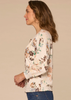 Muted Floral Printed Cardigan