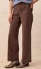 Saddle Brown Sophia Patch Pocket Colored Denim