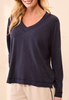 Long Sleeve V-Neck T-Shirt