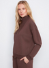 Charlie B's 3/4 Zip Scuba Knit Sweatshirt