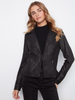 Faux Leather Moto Jacket