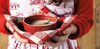 Carmine Red Soup Bowl 2 Handles