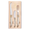 Cheese Knife Set of 3 Pearl