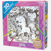 Unicorn 3D Coloring Slides