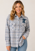 Minnesota Plaid Knit Top
