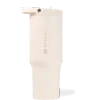Cream HydroJug 32 oz Sport Water Bottle