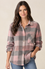 Sally Plaid Knit Top