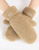 Fuzzy Faux Fur Mittens