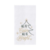 Calm & Bright Christmas Tree Towel