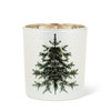 Frost Tree and Stars Candle Holder - Small