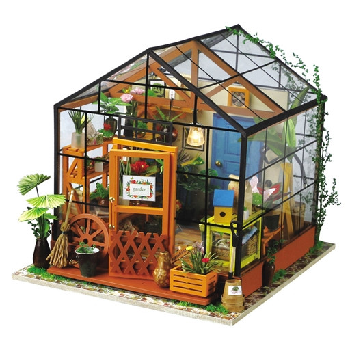 Cathy's Flower House DIY Miniature House Kit | GoodThings