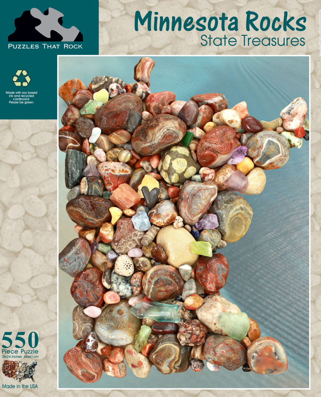 Minnesota Rocks Puzzle GoodThings