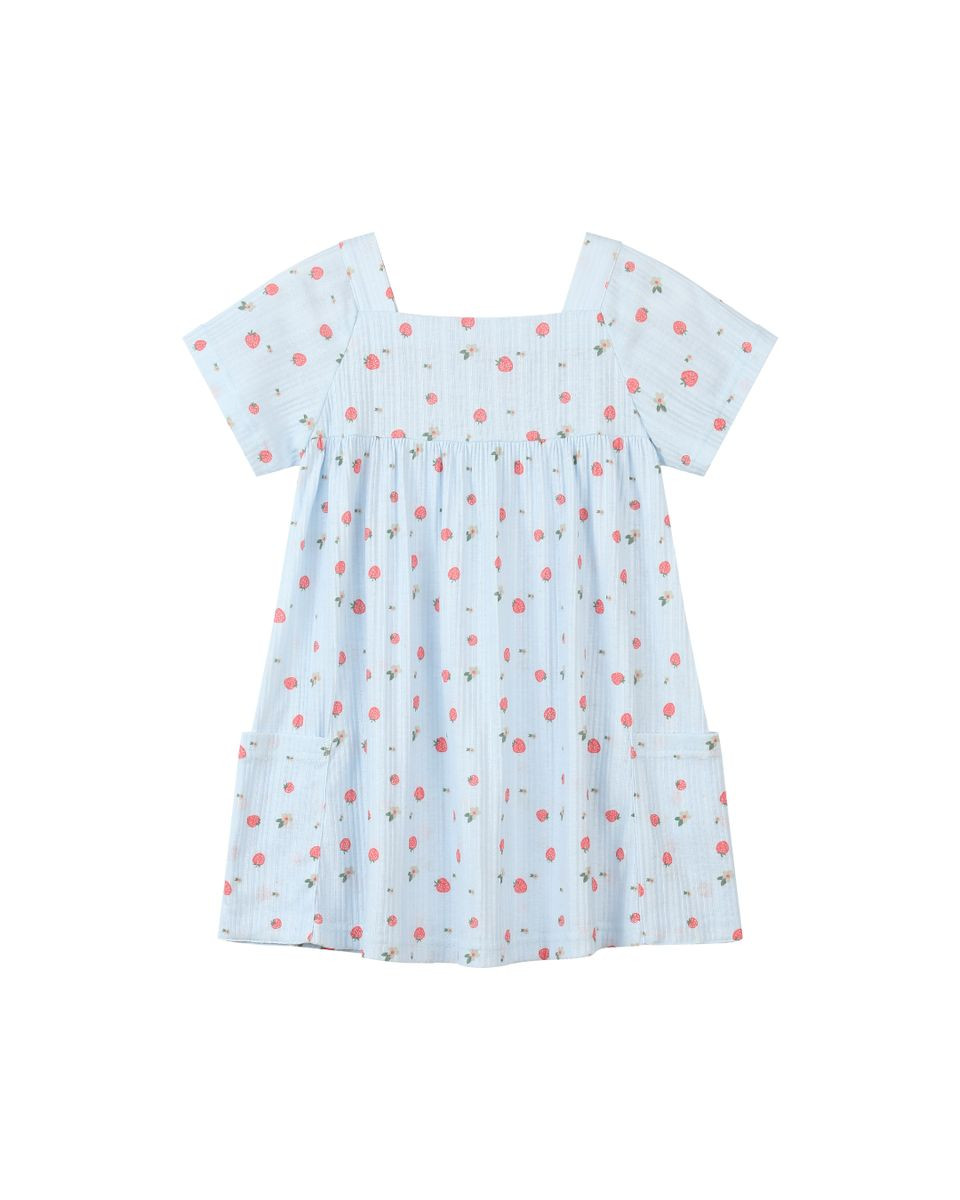 Rylie Dress - Blue Strawberry Rylie Dress - Blue Strawberry