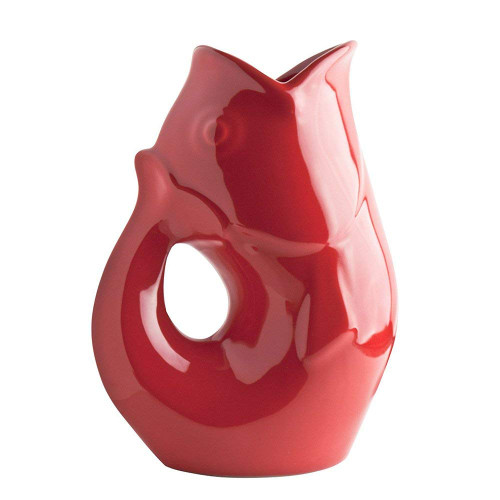 Gurgle Pot Bright Red