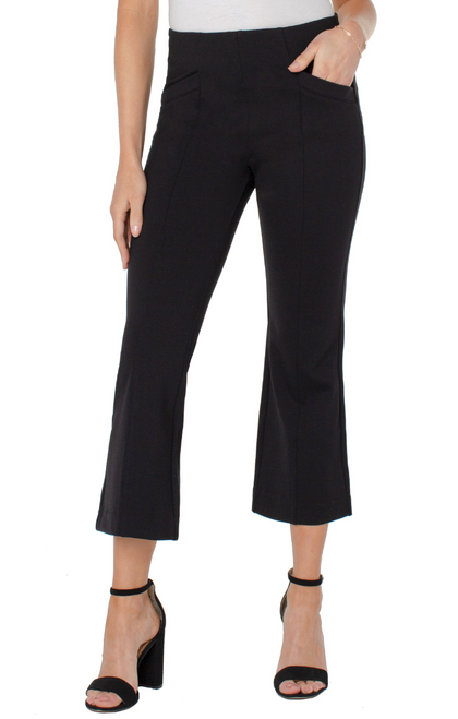 Stella Kick Flare Black Ponte Pant 