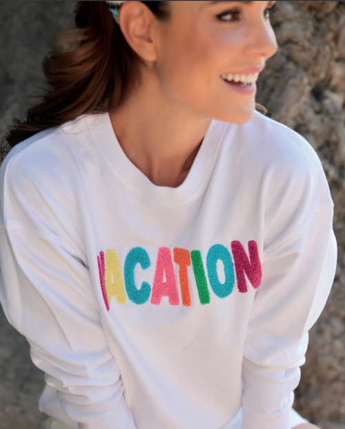 Bright Vacation Sweater - Final Sale