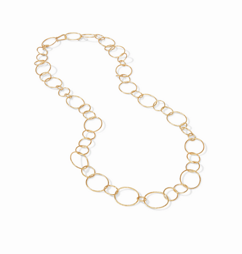 Colette Textured Necklace-Gold-OS 