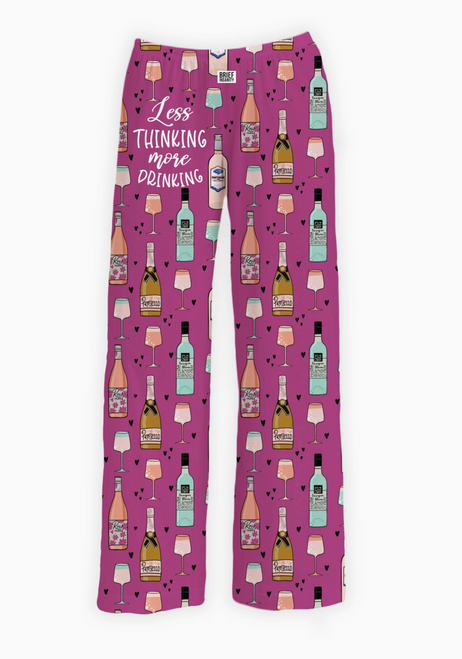 Less Thinking More Drinking Lounge Pant 