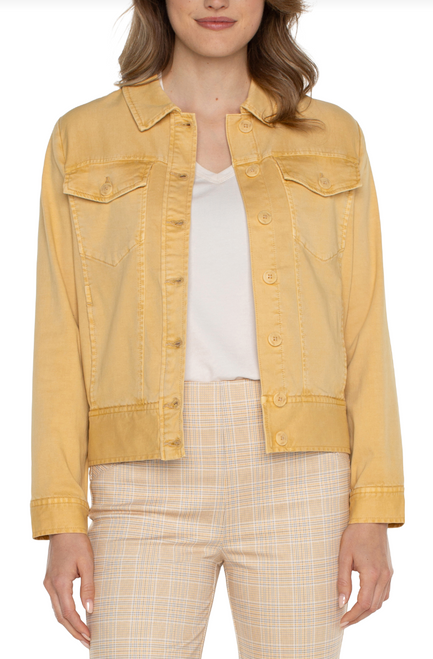 Flaxen Gold Trucker Band Jacket 