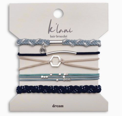 Dream Hair Tie Bracelet Set
