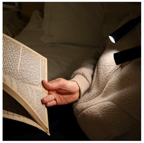 Picture of Hands Free Book Light being used