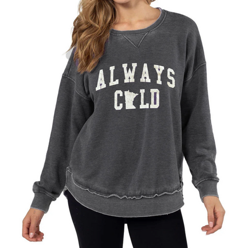 Always Cold MN Crewneck Sweatshirt - Grey