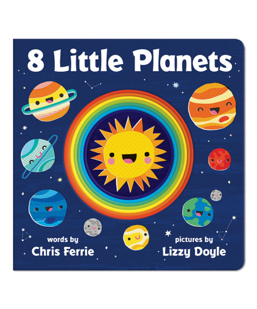 8 Little Planets Board Book Cover