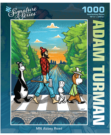 MN Abbey Road 1000 Piece Puzzle Adam Turman