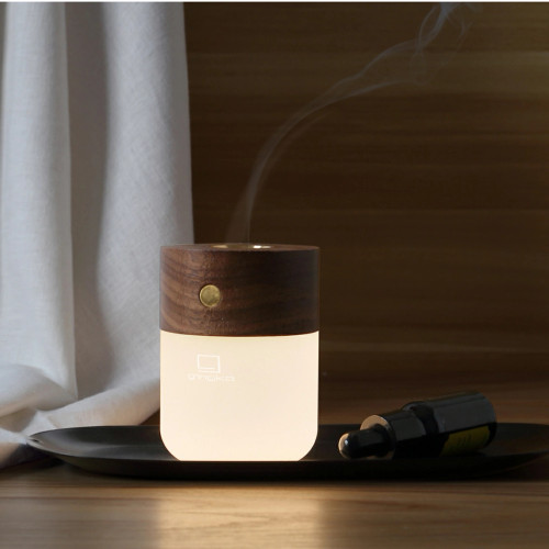 Smart Diffuser Lamp - Walnut