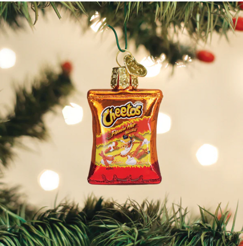 Mini Flamin' Hot Cheetos Ornament