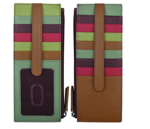 Sage Multi Double Sided Credit Card Holder