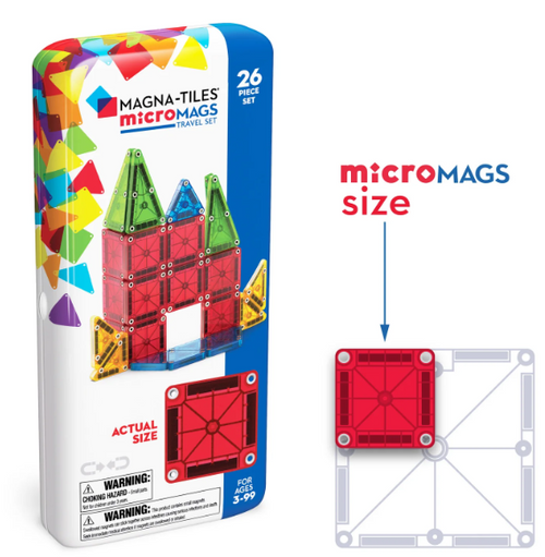 microMags 26 Piece-Set travel set