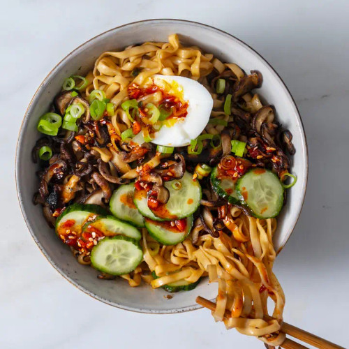 Spicy Soy Momofuku Noodle Bowl