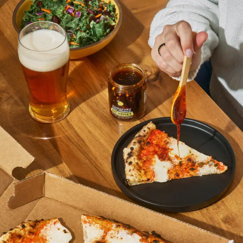 Chili Crunch Hot Honey Jar