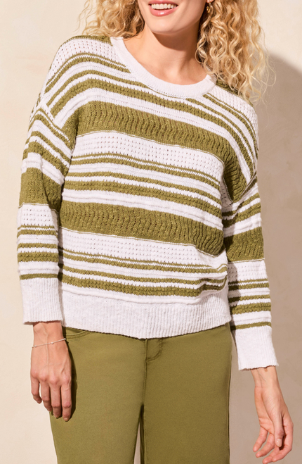 Nubby Stripe Sweater - Final Sale