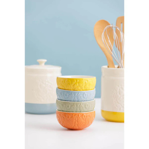 Set of 4 Pastel Mini 2" Bowls