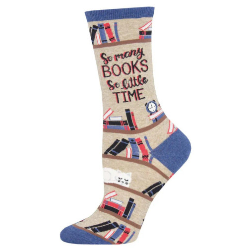 Time For A Good Book Womens Sock