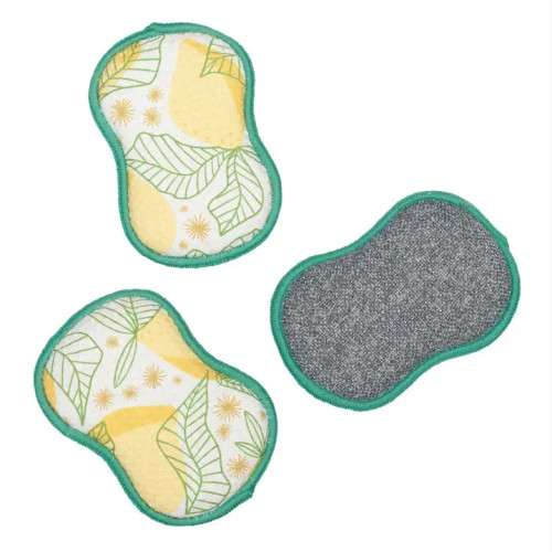 Reusable Sponges Lemon Sparkle S/3