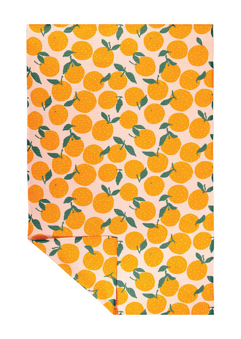 Vibe Recycled Towel Orange Orchard