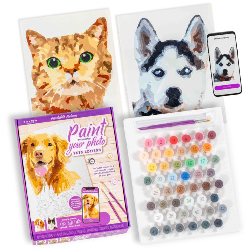 Paint Your Photo by Number Pets Edition