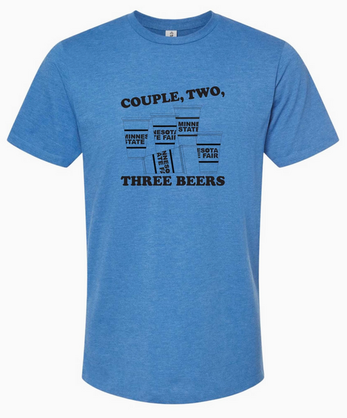 Couple, Two, Three State Fair Beers Mn T-Shirt