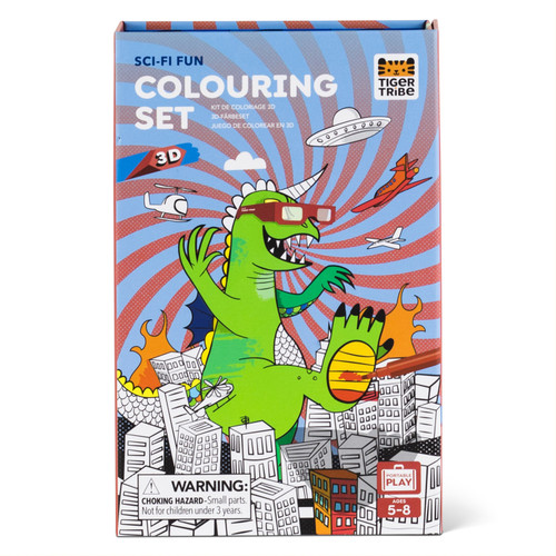 3D Coloring Set - Sci Fi Fun