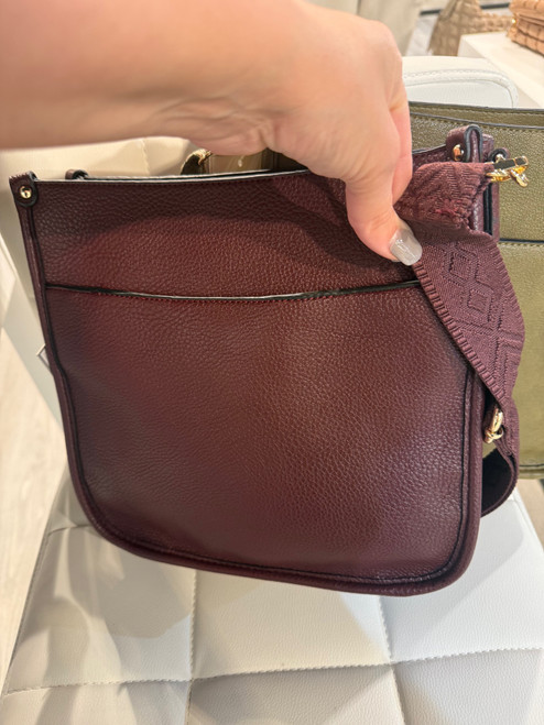 Merlot Posie Crossbody
