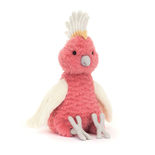 Jellycat's Squawkatoo Pink Plush