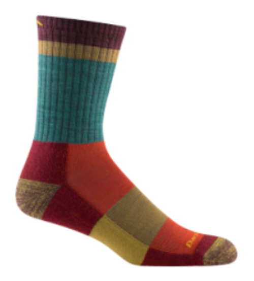 Heady Stripe Micro Crew Lightweight with Cushion Sock