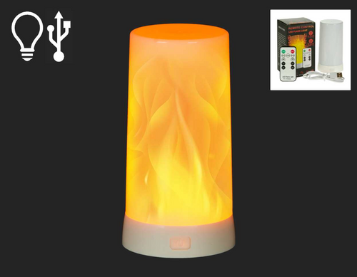 LED Flame Effect Light 5"