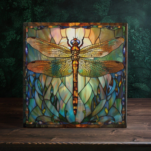 Dragonfly Dreams 6x6 Ceramic Art Tile
