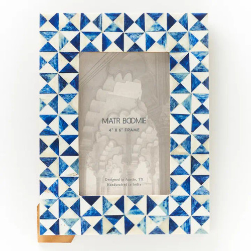 Varuna 4x6 Cobalt Blue Picture Frame