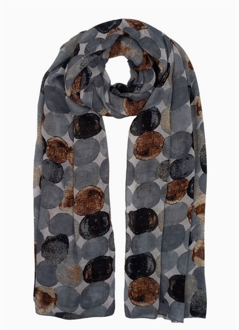 Exotic Barcelona Scarf - Grey