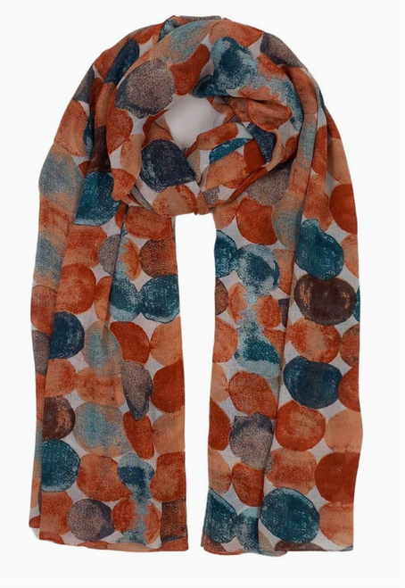 Exotic Barcelona Scarf - Rust